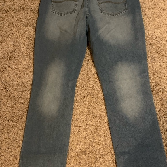 Women Lee Straight Leg Mid Rise Jean 16 Long - Picture 3 of 3